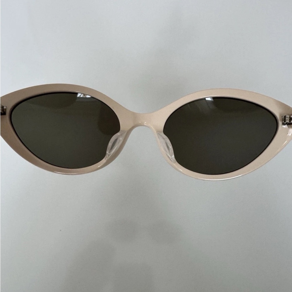Celine CL40264U 25N Shiny Ivory/Khaki 57-20-140 RX Sunglasses New Authentic $420 - Picture 8 of 16